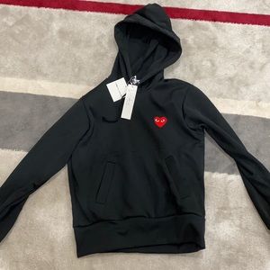 Comme des Garcons - PLAY black sweatshirt